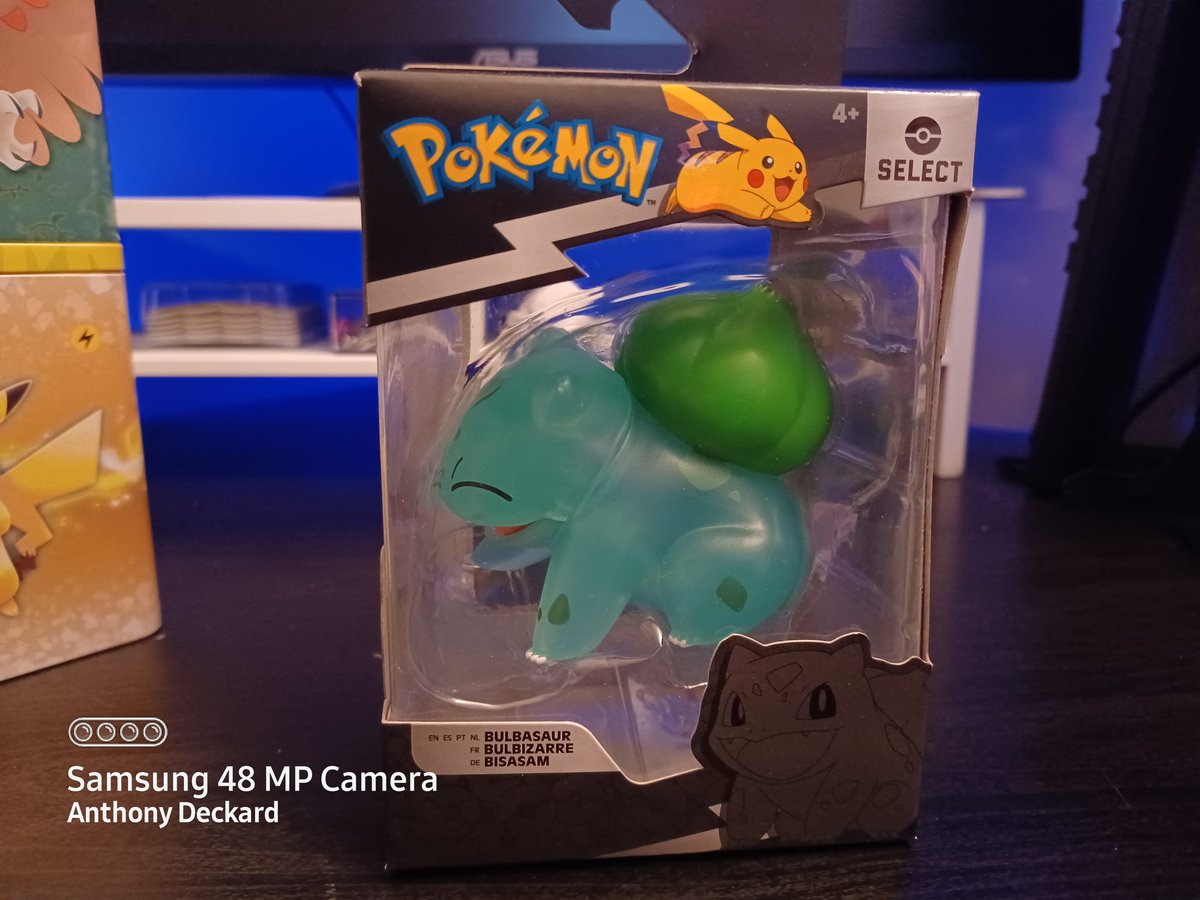 Verisim1litood's tweet photo. The first photo is me adding to the Bulbasaur. Loving these figurines but I'm searching for the last Kanto starters, Charmander. If anyone sees one, they are $8 generally, let me know please or pick me up one and I'll pay shipping and the cost! #Pokemon #Jazwares #KantoStarters https://t.co/58Fx9c34vX