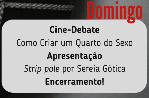 brasil_bdsm's tweet photo. 》Bônus《
No dia 24/7 teremos Cine-Debate, onde assistimos um filme/série com a temática BDSM em call e ao final, conversamos a respeito!

E a noite, para encerrar esse Festival incrível, teremos uma apresentação exclusiva de Strip Pole ao vivo! https://t.co/SriiCIyJev