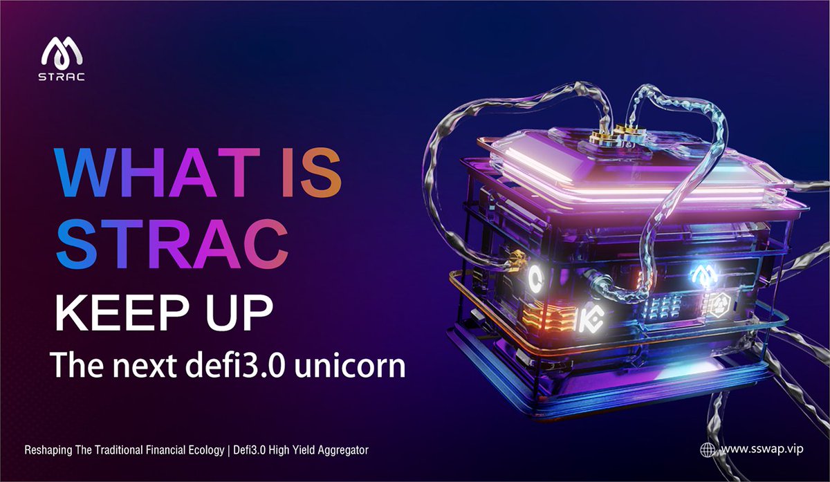 STRACSWAP's tweet photo. We are happy to announce🎉
The world's first DAO node recruitment is coming soon
DEFI3.0 global consensus, will it be you?🔥
Wait for you🦸‍♂️
Discover the ultimate mystery of the future of STRAC aggregators🪩
Welcome to STRAC🥳🥳

Follow Twitter for the latest news
@sswap.vip
#DAO https://t.co/6teJJz1AvR