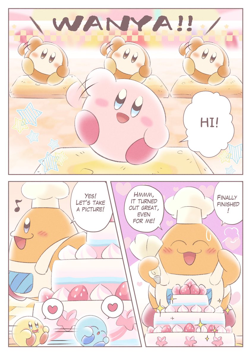 I'm really looking forward for Kirby's Dream Buffet!!! ☺️💕 