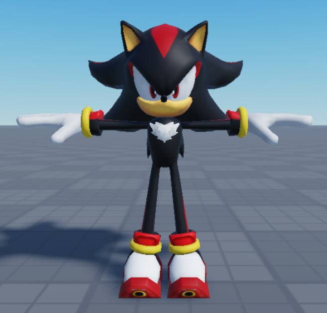 Shadow in Sonic Speed Simulator Roblox