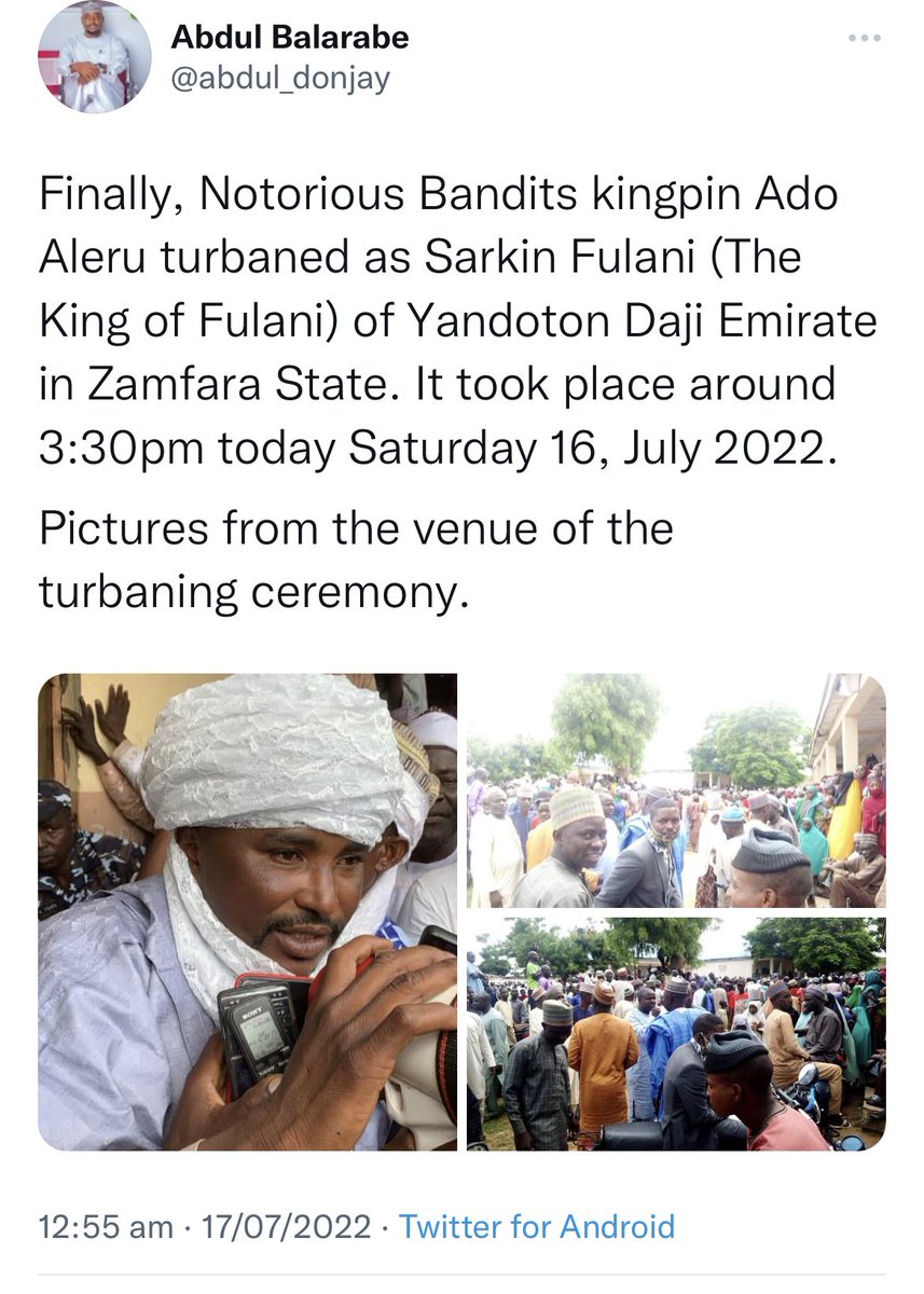 Meanwhile, in Nigeria: 

2020: Wanted 
2022: Honoured