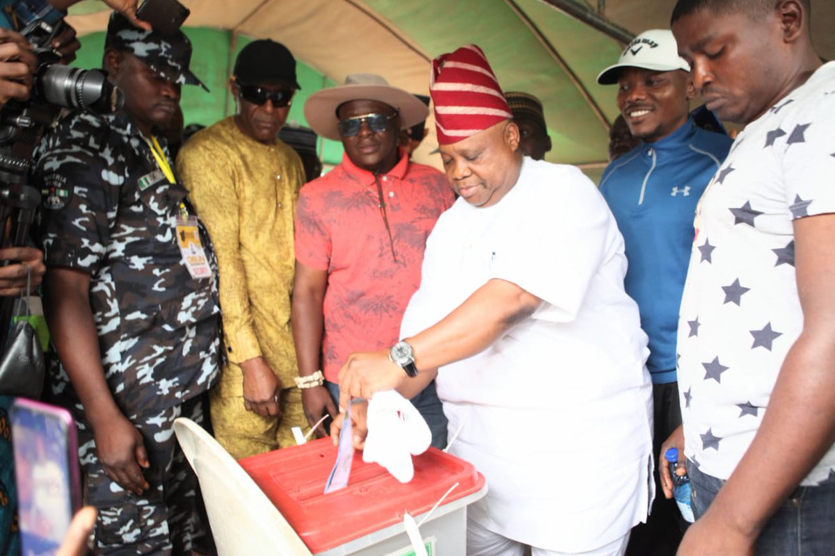 MobilePunch's tweet photo. LGAs won by PDP
1. Ede North
2. Ede South
3. Ifelodun
4. Boluwaduro
5. Egbedore
6. Odo Otin
7. Osogbo
8. Ila
9. Atakumosa West
10. Olorunda
11. Ilesa West
12. Obokun
13. Oriade
14. Orolu
15. Ife North
16. Irepodun
17. Ejigbo
#OsunDecides2022
#osundecides22
#PUNCHLiveCoverage https://t.co/W675Jxg1sI