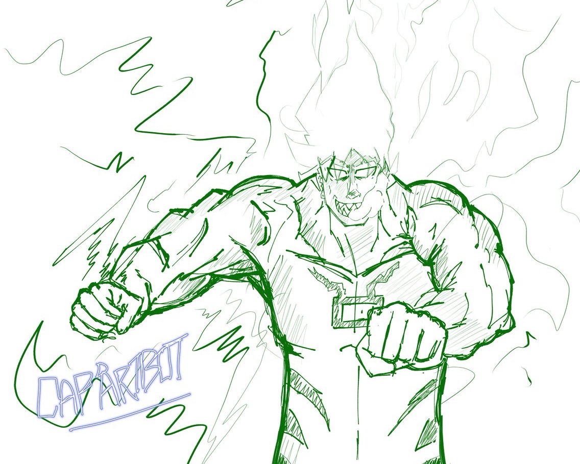 CaptainArtBot's tweet photo. Another #DBSinspiredartwork This time I play around with poses and lines to make effects :V

#artistsontwitter #art #digitalart #Artwork #dbOC #OC #Sketching #inspiredart #fundrawing https://t.co/UH1N42VHf5