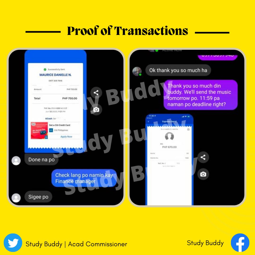 studybuddyacads's tweet photo. We are open for rush tasks and academic commissions! Just slide into our DMs for details
#ProofOfTransactions #studytwt #AcademicTwitter #Acadcomms #Homeworkhelp #studybuddy https://t.co/00FxTddsW0