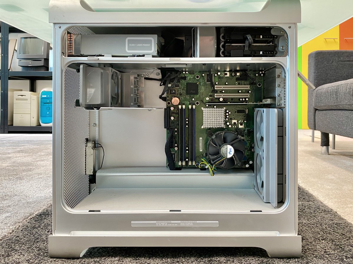 There’s something unusual about this Mac…

(hint: DTK)