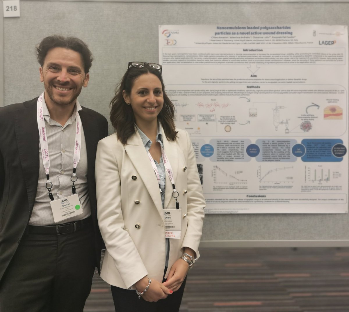 Back in 🇮🇹 after a great time #CRS2022!
Hopefully we'll see you all in Las Vegas next year for #CRS2023
<a href="/CRSScience/">Controlled Release Society</a> 
<a href="/CRS_Italia/">CRS Italy Local Chapter</a> pic.x.com/6trw3ttFWU