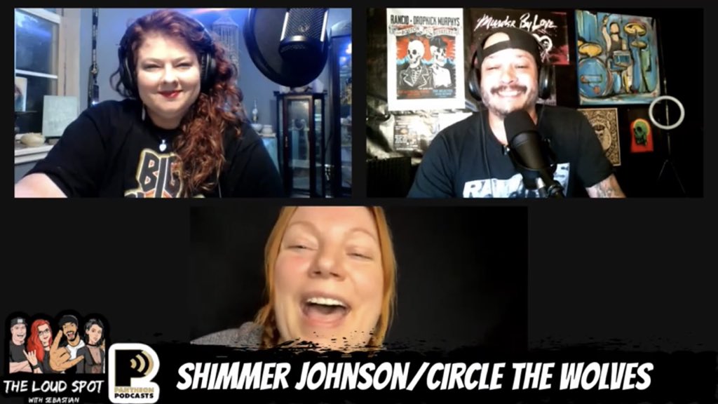 Thanks <a href="/circlethewolves/">Circle The Wolves🎶 Hot Commercial Metal Rock💿🎵</a> /<a href="/shimmer_johnson/">Shimmer Johnson</a>  for being on our podcast! Loved it!
