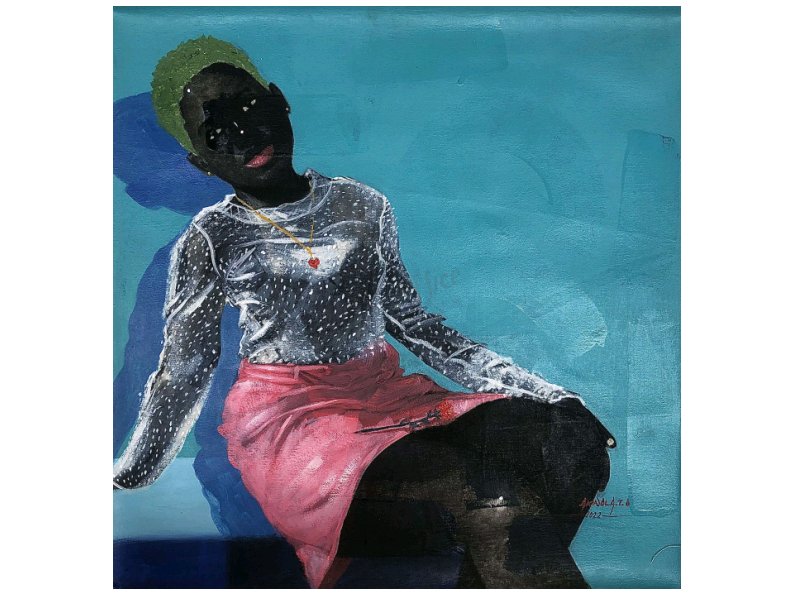 Akinolastudio's tweet photo. Currently showing  @GalleryAffinity  .... Curated by @wunika 
(It's All In Me)
"I FEEL LOVED AGAIN" III
Acrylic and Charcoal on Canvas
24" X 24"" inch.
© Akinola.T.O
Lagos,
2022
#ItsAllInMe #GroupExhibition #Affinityartgallery  #africanart #EmergingArtist  #akinolastudio https://t.co/LDoqrr5ovE