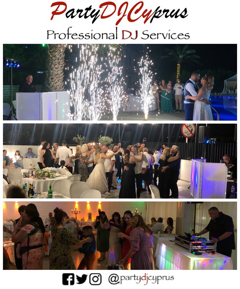 partydjcyprus's tweet photo. Making sure you &amp; your guests have an amazing time at your #weddingreception in #cyprus is something we at #PartyDJCyprus understand very well.  Contact us now &amp; let us get the party started.

#PDJCY #djsincyprus #gettingmarriedincyprus #gettingwedincyprus #weddingincyprus https://t.co/qIxd4LzcCt