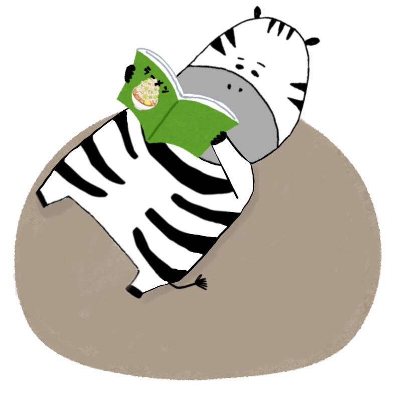 cat_and_zebra's tweet photo. 🦓「今日はまったり〜読書DAY📖」 https://t.co/rBIPUICO1C