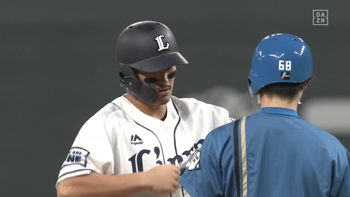 西武が一気に勝ち越し 川越誠司がフェンス直撃打 プロ野球 22 7 17 日本ハム 西武 Live On Dazn Seibulions Twitter Video Tools