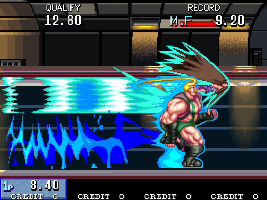 BuscandoElWarp's tweet photo. El juego del día: #MachBreakers (#Arcade)
Creador: #Namco en 1995.
#Namco realizó una excelente propuesta con este juego "deportivo" donde participan humanos super poderosos corriendo, saltando, empujando..., tus dedos quedaran más que adoloridos con algunas de esas competencias. https://t.co/2BeZfTwXjS