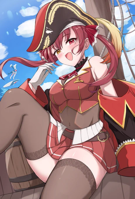 出航🏴‍☠️🏴‍☠️🏴‍☠️
#マリンのお宝 