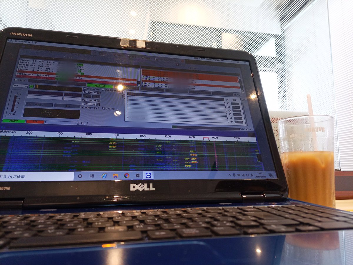 radio_no_tomo's tweet photo. 外出先から自宅のパソコンを遠隔操作して、リグを動かして世界中と繋がるなんてすごい世の中になったものだ🤔
ドトールにて #FT8 勉強中
ログを #airhamlog で管理していますが、色々使うのは管理が出来なくなるので良い方法を模索中
#wsjtx #アマチュア無線 #FT991A M #FT991 #八重洲無線 #YAESU https://t.co/hT958rZQkq