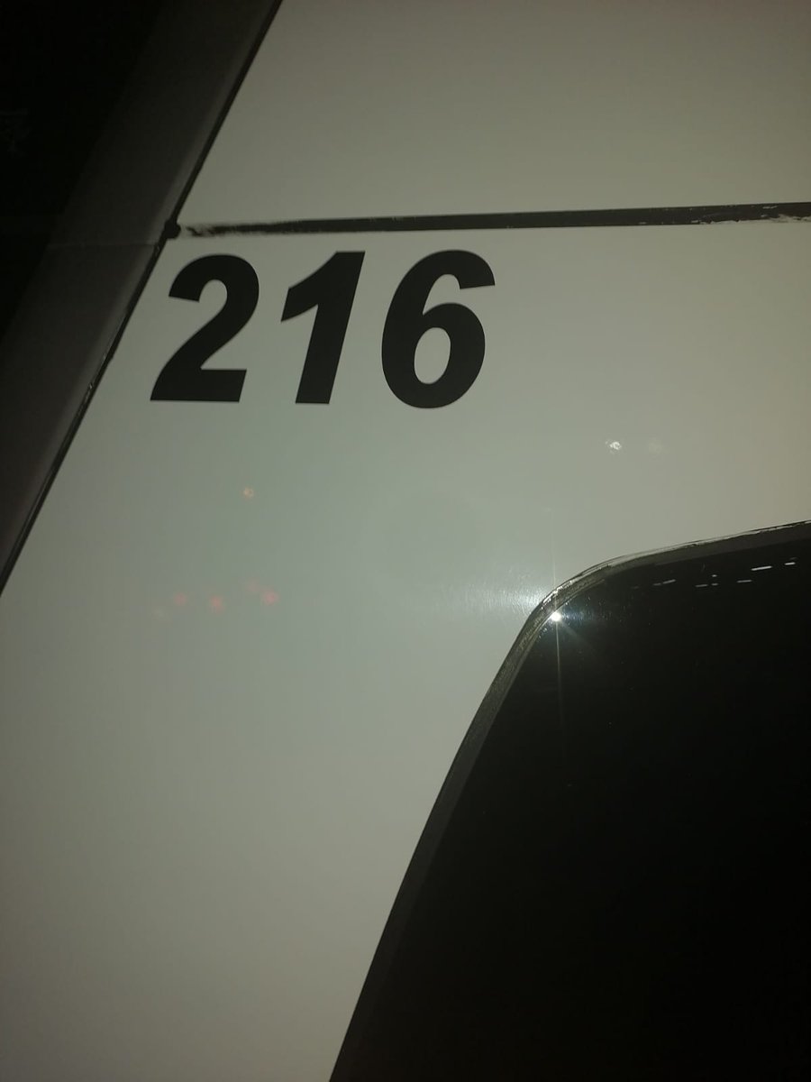 fusicologist's tweet photo. @IntercapeBus 25 hours from Cape Town to Vereeniging? Bus breaks down 3 times and still insist on putting people's lives on the road with that crazy of a bus. Never booking this bus line ever again https://t.co/gqsQblpyIr