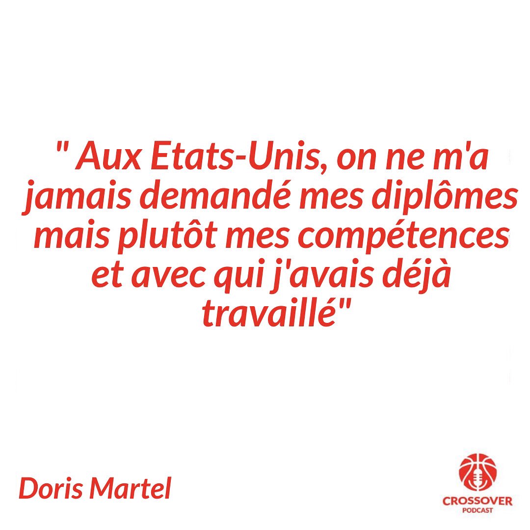 CrossoverPodca2's tweet image. 🗣Arrivée aux États-Unis sans parler anglais et sans diplôme dans la poche, elle est aujourd’hui physiothérapeute pour les Sixers en NBA !

Doris Martel nous raconte son histoire, c’est à écouter ici 👇🏼
linktr.ee/crossoverpodca…