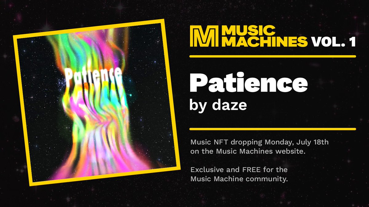 🚨 Music NFT drop party featuring <a href="/ilovethedaze/">the daze</a> 🚨

Join us with daze as we drop our FIRST music NFT from our FIRST grant recipient 🙌🙌🙌

Only MM holders get this exclusive music NFT ✌️

Set Twitter Space reminder: x.com/i/spaces/1eaJb…