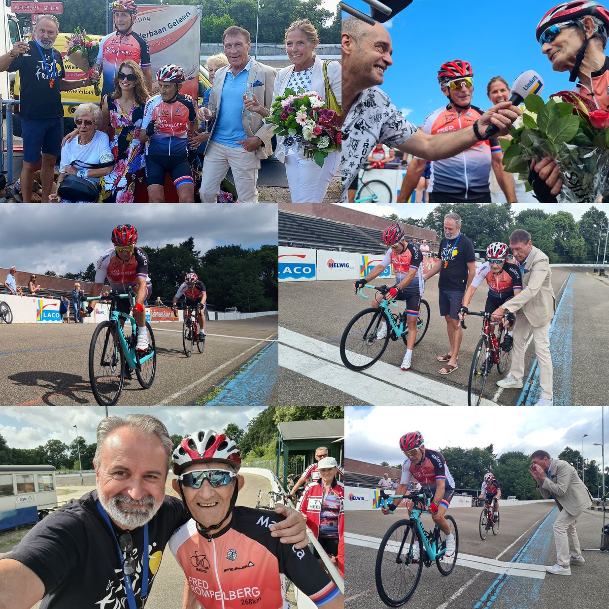 𝗗𝗶𝗲𝗽𝗲 𝗯𝘂𝗶𝗴𝗶𝗻𝗴 𝘃𝗼𝗼𝗿 𝗛𝗲𝗻𝗸 𝗲𝗻 𝗛𝗲𝗻𝗸
92 jarige Henk Verdonkschot en 79 jarige Henk Queis fietsten 12.584 km tijdens koppelrecord 30 minuten op WIELERBAAN GELEEN 

Hij is eindelijk uit.. mooie gedichtenbundel van Henk Verdonkschot is te koop voor €5 p.s.