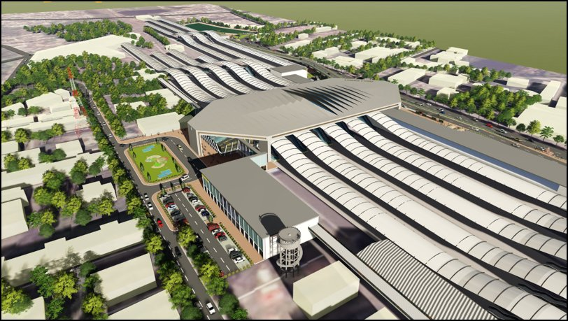 biharfoundation's tweet photo. Proposed design of the to-be redeveloped Muzaffarpur Railway Station, Bihar https://t.co/Ea6gI9q3AL
