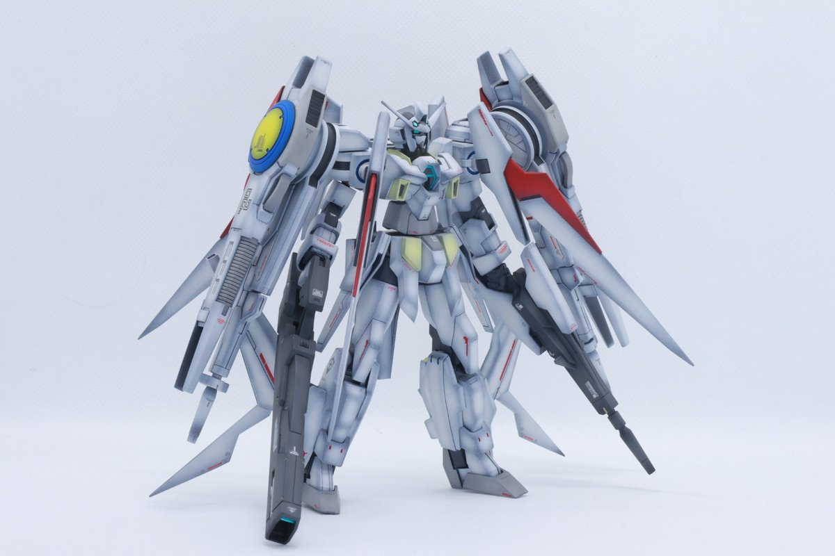 misuji342's tweet photo. HG AGE2 エイジス
#ALCウェアビルド にて公開です❗
変形後の“戦艦らしさ”を意識しながら、重武装のロマン機体を目指しました

以下ウェアビルド内作品ページ
https://t.co/xWWeHWMsuc https://t.co/dV6e5ou0ic