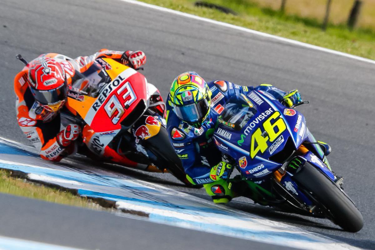 Según tú gusto personal, independientemente de la trayectoria, cuál de estas dos leyendas es para ti mejor piloto: 

🔁Rt- Valentino Rossi
❤️Fav- Marc Márquez