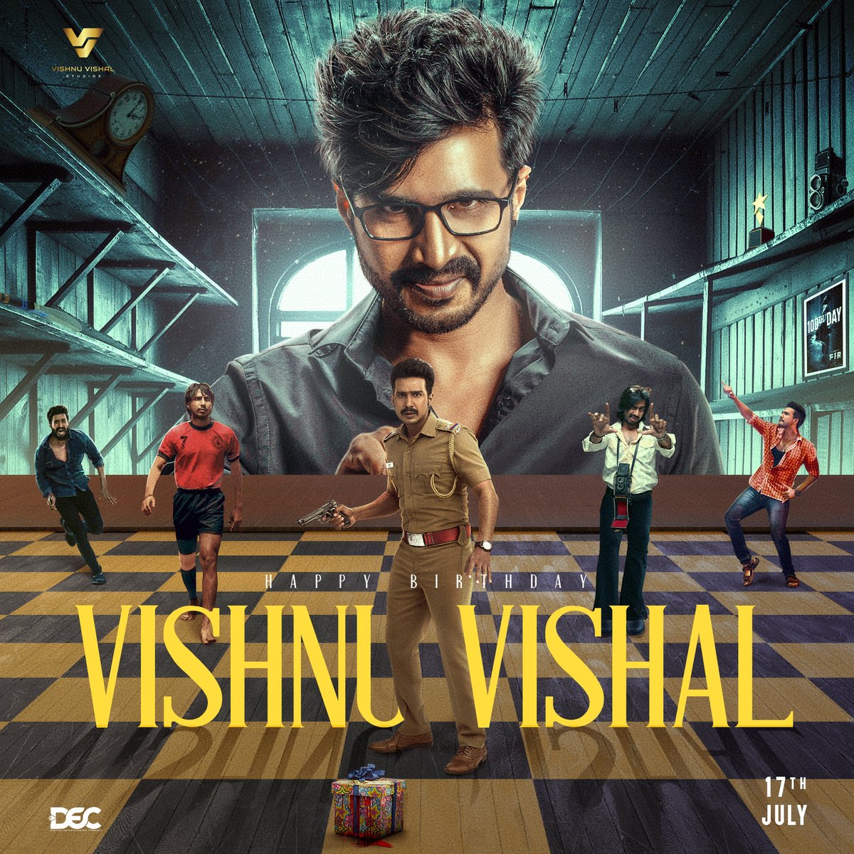 Arunstr19's tweet photo. Happy Birthday 🎉🎈🥳 to dear brother @TheVishnuVishal 
Liv long Anna 😍 Keep entertaining us with your unique content &amp; acting.
#HappyBirthdayVishnuVishal @VVStudioz https://t.co/yKCgzJ8ZEb