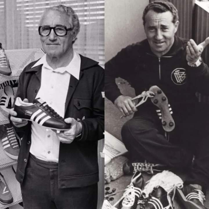 Rogelio Galván 🇩🇪🇲🇽 on Twitter: Dassler created Adidas and Rudolf Dassler Puma. The rupture was caused by the consequences of the Great War, and also the enmity that their