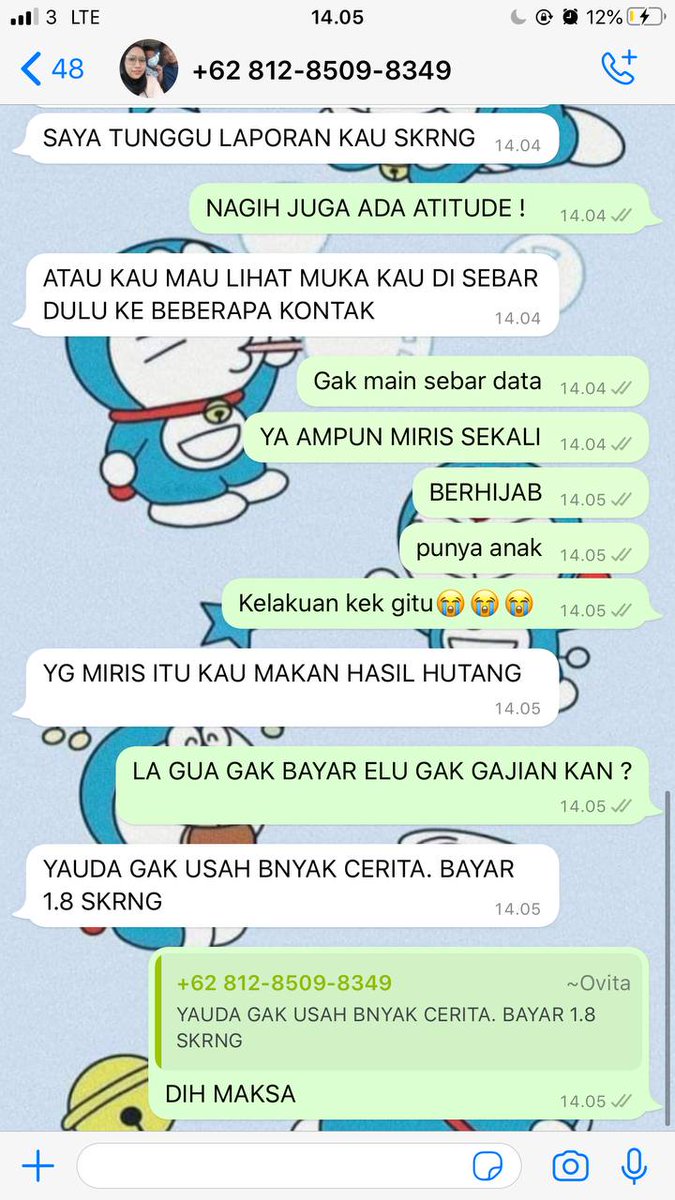 angela_pangestu's tweet photo. DC Pinjol PINJAMAN PLUS meyebarkan data nasabah.

Status platform ILEGAL.

BAGI NASABAH YANG SUDH MEMINJAM DI PINJAMAN ONLINE ILEGAL TAK PERLU LAGI DI BAYAR.

Solusi mengatasi jeratan hutang online silkan joint di grup
https/t.me/toolspinjol

#UsirPinjol #ToolsPinjol https://t.co/1GdSBCN2AF