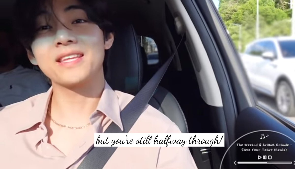 TrishaStayArmy's tweet photo. Someone say him that "Taetae's Drive Vlog is more enough for me to live this Lifetime " 😪🤍
#V #KimTaehyung #BTSV #BTS #BTSKpop #BTS_VLOG https://t.co/GYUdfKkKxF