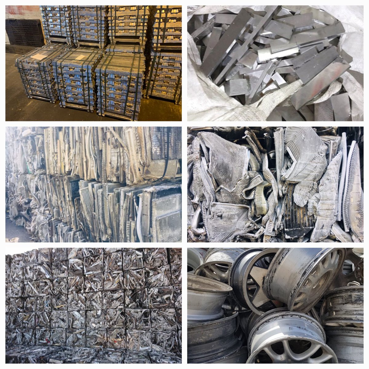 VDBSWA's tweet photo. Always on the market for any grades of aluminium scrap / ingots / residues

Aluminium scraps – wheels/taint tabor / tense / extrusion / airplane alloy/ used beverage cans / etc…

Aluminium ingots

please contact us 

info@powersteprecycling.com

whatsapp +85260669186 https://t.co/tEenJAv4nx