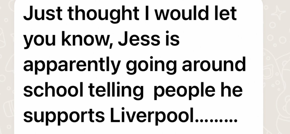 The message no parent ever wants to receive from the dad of a lad in your kids class 💔