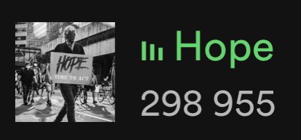Friends, we will hit 300k streams on <a href="/Spotify/">Spotify</a> for this song this weekend ! This is beyond our wildest dreams.
Thank you so much to everyone that listened to it!
Why not having it in some more playlists ?

open.spotify.com/track/1PHGQ4S3…