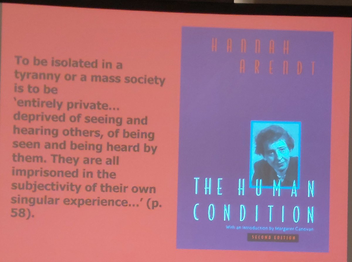 KesiMahendran's tweet photo. Towards Uncertain Democracy
From dead dogma to living truths.
@Dr_PNL articulates a way of getting from democratic debate to democratic dialogue. Pol psych studies the authoritarian personality but needs to explore the #introception of the democratic personality.
#ISPP2022 https://t.co/TgFbuO2ol2