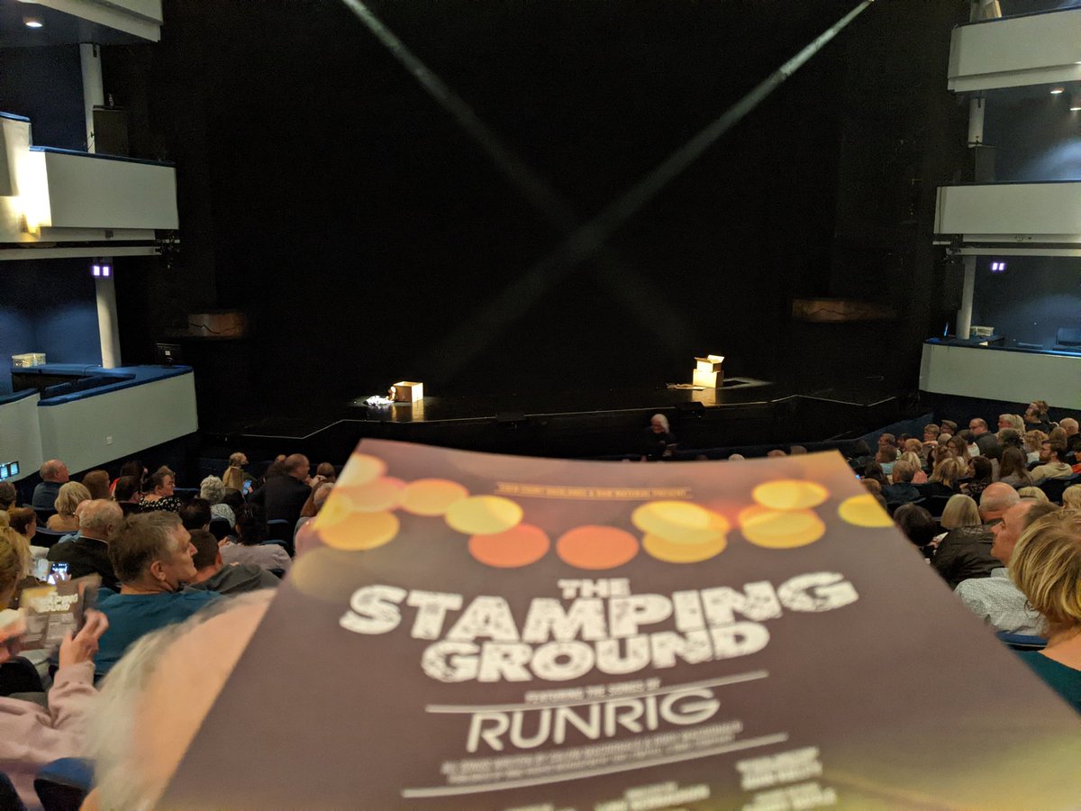 Went to see The Stomping Ground, the new #Runrig musical last night. If you have the chance, go and see it. Blend of belting tunes and Hamish McBeth-esk storyline should be popular beyond the Highlands and Islands. Inverness gave it a standing ovation.