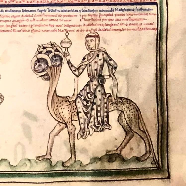 93DWTW's tweet photo. Detail from The Morgan (unknown illuminator, mid 13th century)
#morgan #apocalypse #iluminator https://t.co/Tzn3X7dI5g