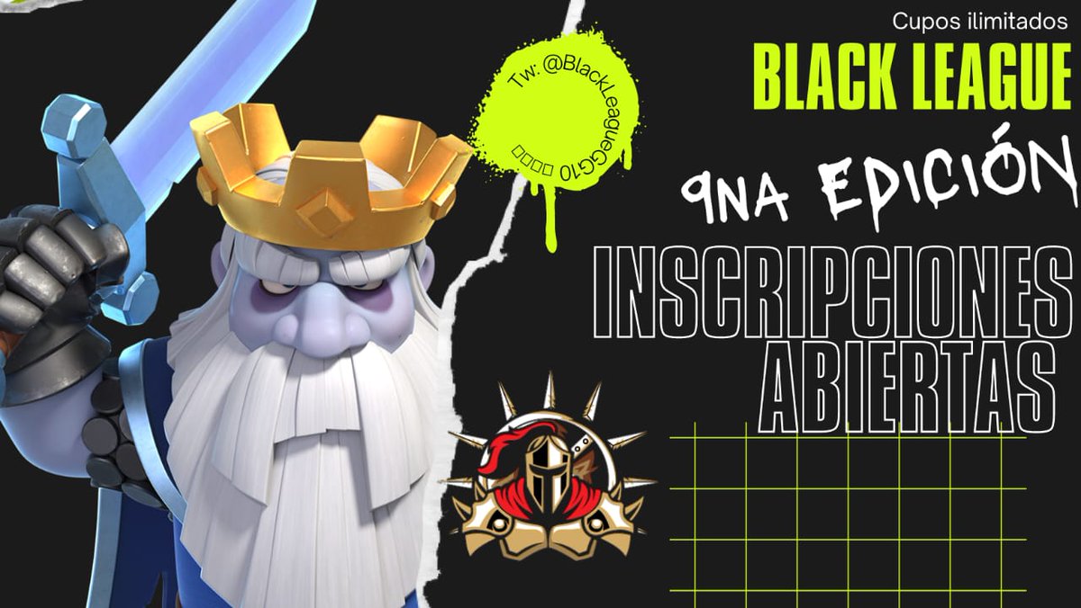 #CR | #ClashRoyale

¡Inscripciones Abiertas!
🏆Si si si así es inscripciones para nuesta 9na edición por equipos, no esperas mas y entra!!!🏆

Cupos ilimitados👤
Eliminación Directa
🛑Requisitos:
- seguirnos
Seguir a
-<a href="/MNicole281/">WL Nicole</a>
-@Lions_of_Evil 
-<a href="/PanditasEsports/">Panditas Esports 🐼</a>
-<a href="/Osita_Tha/">Osita🐻</a>