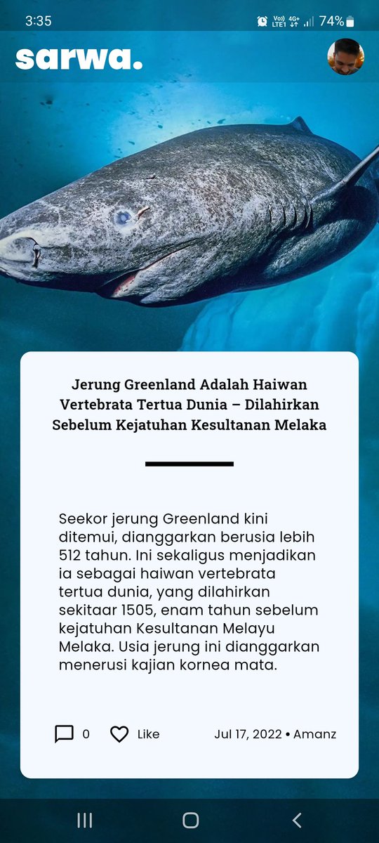 amanz's tweet photo. Download Sarwa hari ini di Android dan iPhone https://t.co/FtGfeSps4w https://t.co/EaAr7865gE