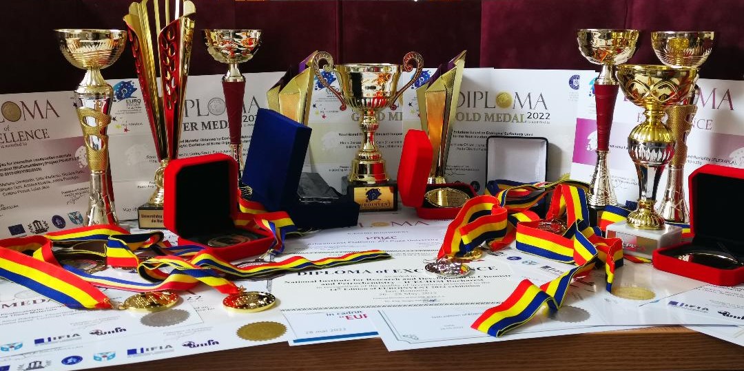 EmNanoICECHIM's tweet photo. Our group was present at #EUROINVENT 2022 with four patent applications, receiving three gold medals, one silver medal, and several awards from the participating entities!
#research, #patents, #inventions, #inventionexhibition, #euroinvent https://t.co/v51bbbRx5H