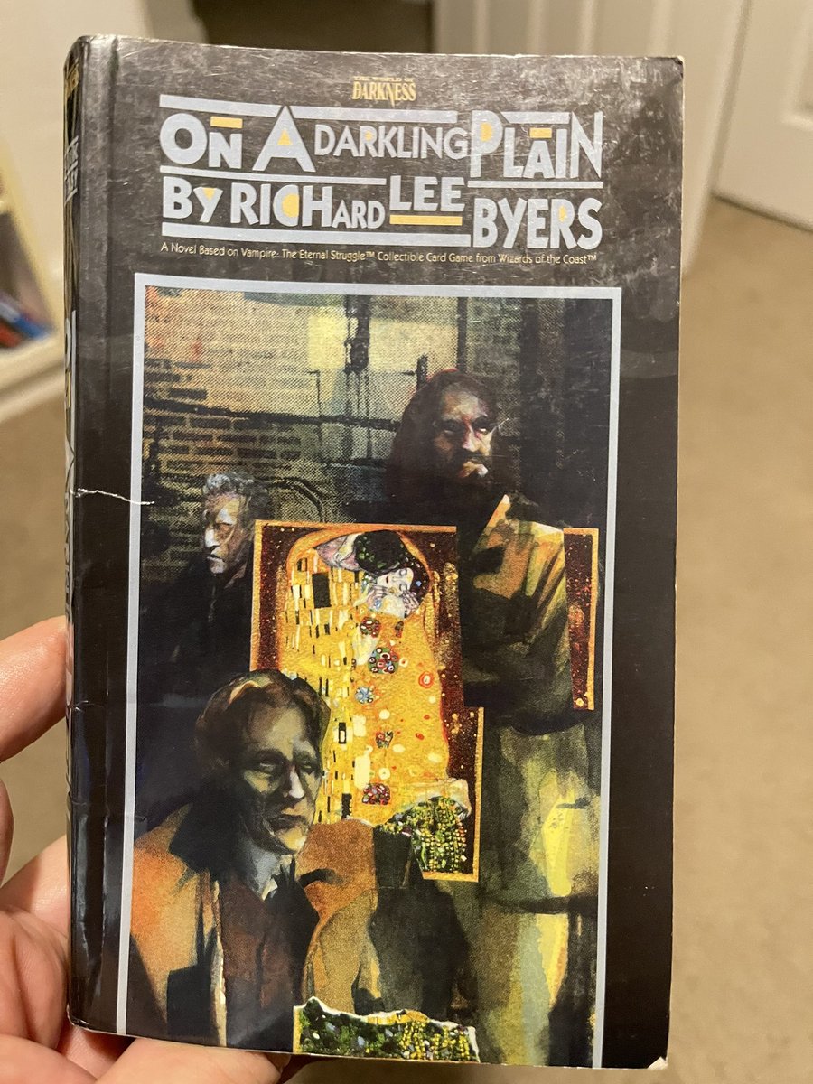 stpetebynight's tweet photo. Reading this little gem from 1995 by @rleebyers as research on the Kindred Underworld of Sarasota for #stpetebynight . Fantastic writing. #stpetersburgbynight #vampirethemasquerade5e #vampirethemasquerade #vampirethemasqueradev5 #vtm #vtmtober #vtmlarp #worldofdarkness https://t.co/Fv8c3DedGm