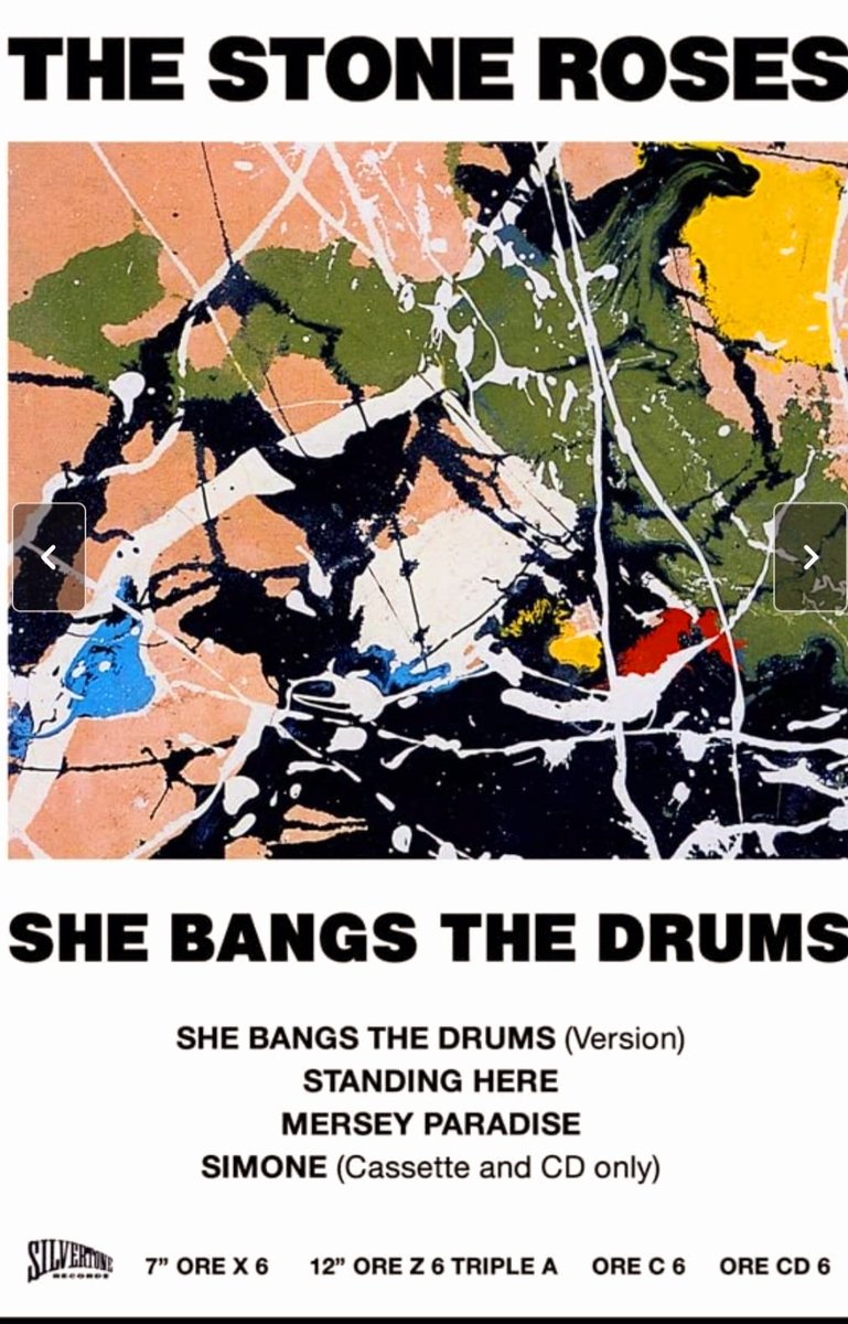 On this day in 1989

The Stone Roses released the second single from the eponymous debut album

"She Bangs The Drums" 

I can feel the earth begin to move...