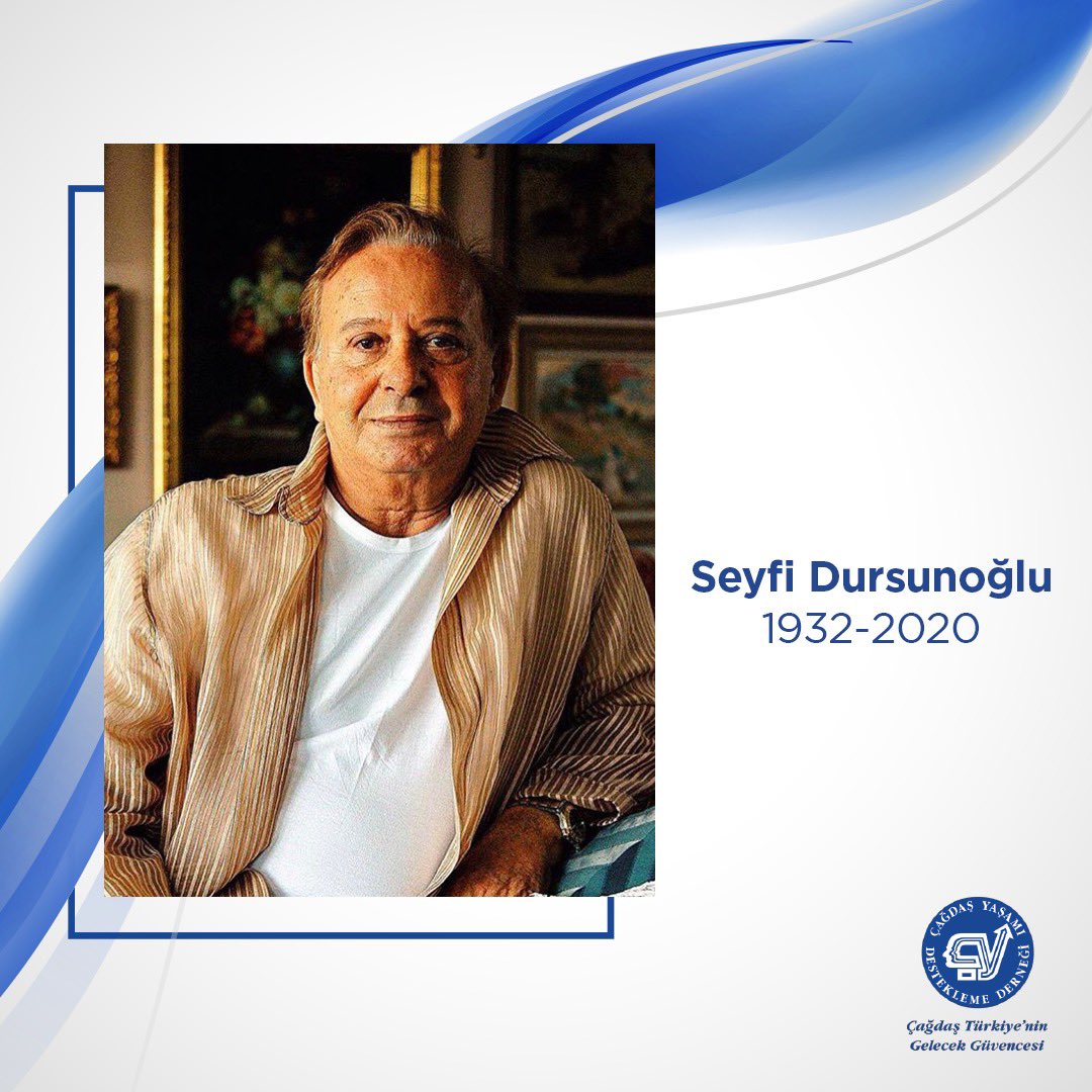 CagdasYasamDD's tweet photo. Seyfi Dursunoğlu’nu aramızdan ayrılışının yıl dönümünde saygı, sevgi ve özlemle anıyoruz.

#ÇağdaşYaşamıDesteklemeDerneği #SeyfiDursunoğlu https://t.co/7VroG5dB6q