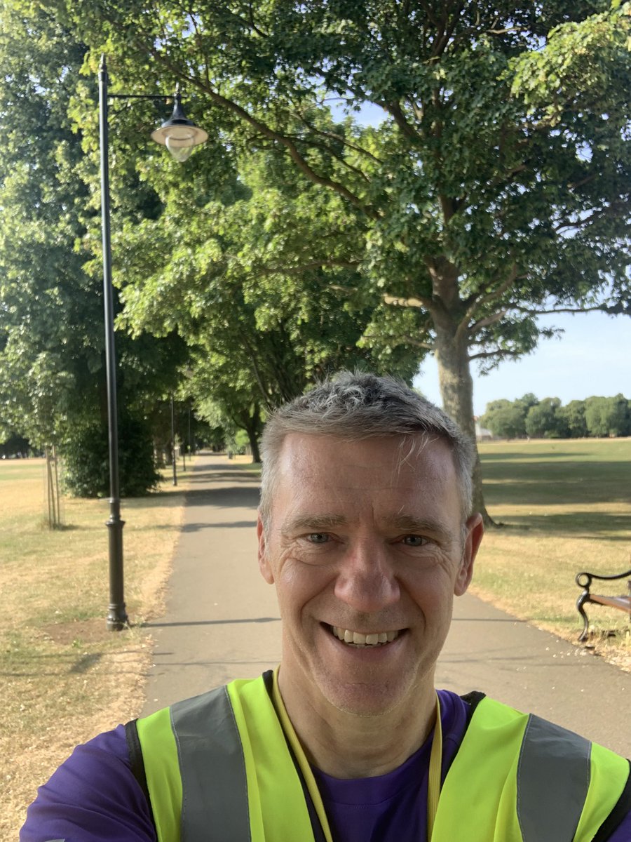 Change of volunteering venue today - Northampton Racecourse Junior parkrun, followed by a few shady miles afterwards #NorthamptonRacecourseJuniorParkrun <a href="/juniorparkrunUK/">junior parkrun UK</a>
