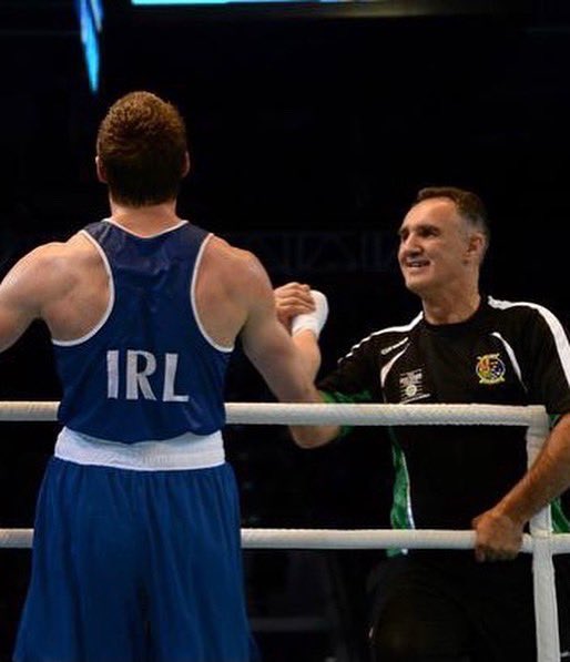 jay_quigley's tweet photo. Great to catch up with this man today,My head coach on the Irish national team Billy Walsh,All the way from Ireland to California to have a cuppa tea 🇮🇪
Massive thank you for everything you have done for me in my career,keep er lit with USA national team there blessed to have ya https://t.co/He71xRY48m