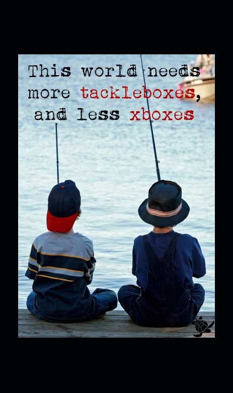 So true, RT to spread the word

#fishing #angling #getoutside 

More tackle boxes, less <a href="/Xbox/">Xbox</a> - we wonder if <a href="/PlayStation/">PlayStation</a> agrees?