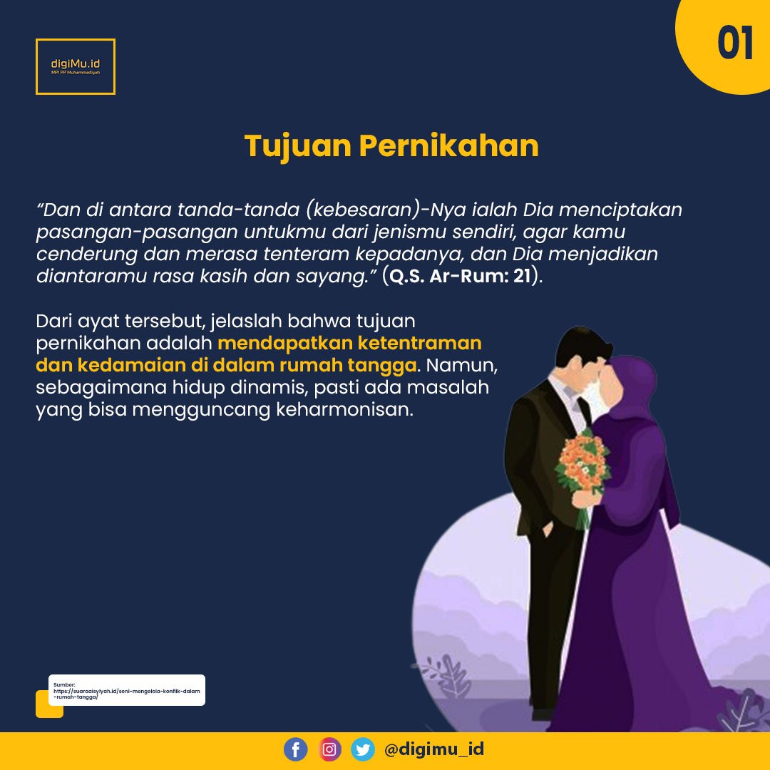 digimu_id's tweet photo. Sefruit nasihat untuk mengelola konflik di dalam rumah tangga. 

#DigiMuID #Muhammadiyah #Aisyiyah https://t.co/FTJYxlB2Wz
