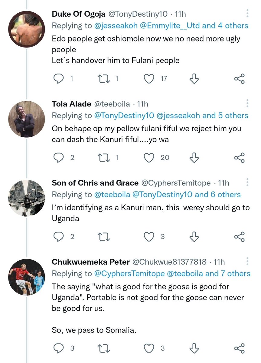 Boi_TripleHay's tweet photo. See wetin people wan do #Portable.😂
Adondie😂 https://t.co/pEco0WkssP