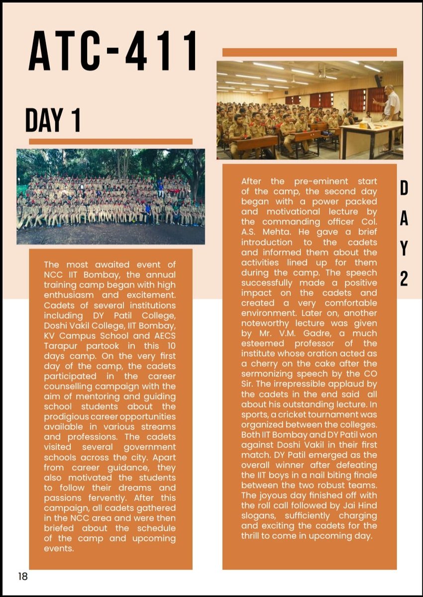 Jai Hind!
We are delighted and proud to announce the launch of our magazine, Yuvadhi. The core team deserves our deepest gratitude for encapsulating NCC <a href="/iitbombay/">IIT Bombay</a> into a 80 page publication. 
To order your magazine, fill the form (link in bio).
<a href="/mumbai_group/">Team Mumbai A Group</a>
<a href="/ncc_dte/">Maharashtra NCC Dte</a>
<a href="/HQ_DG_NCC/">National Cadet Corps</a>