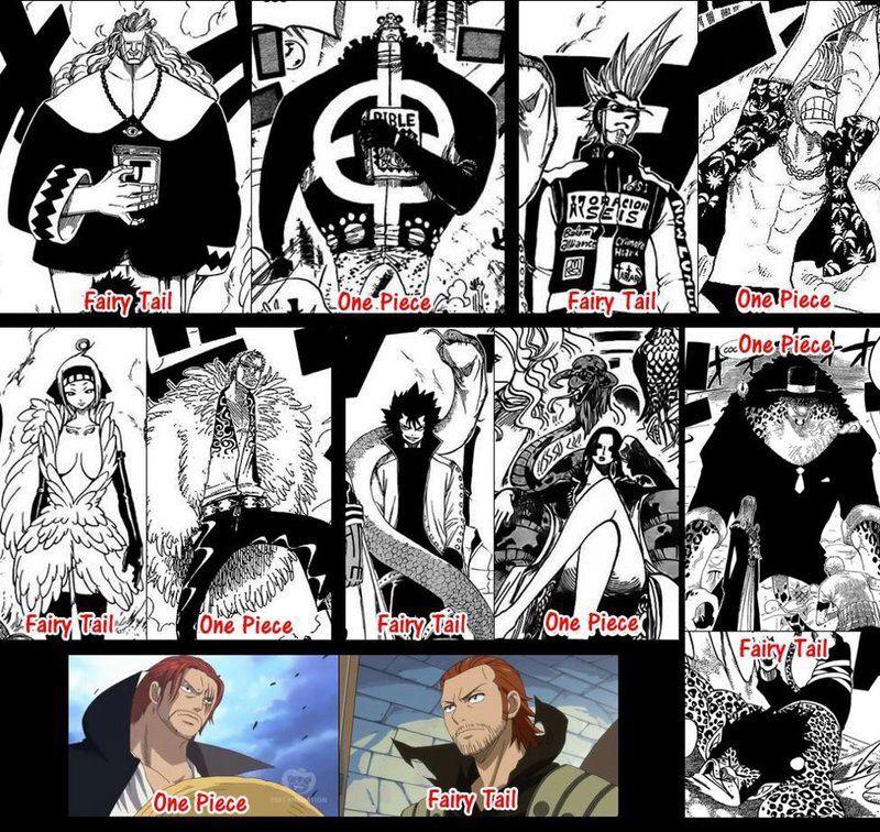 Kura on X: Wow One piece copied Fairy Tail