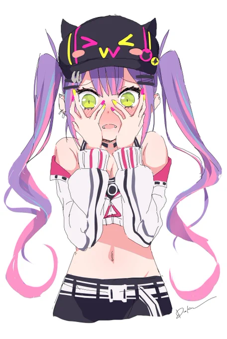 小悪魔なのにセンシシーンに弱そうなトワ様
(ポーズ練習) 